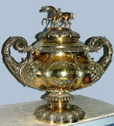 Sterling silver cup Gold plated sterling silver cup