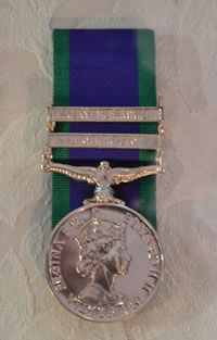 Larry Downes General Service Medal