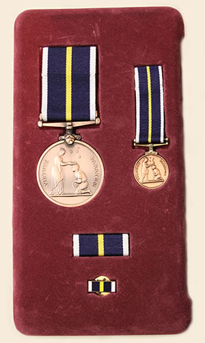 James Runham medals