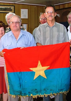 North Vietnamese flag North Vietnamese flag