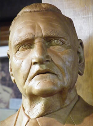 Keith Payne bust Keith Payne bust