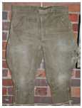 Bronze figurine Afrika Korps trousers